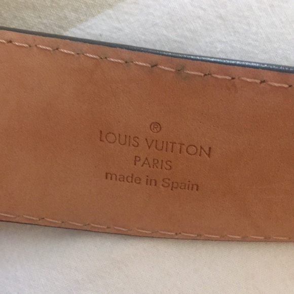 100% AUTHENTIC Louis Vuitton Belt size 36 - Picture 7 of 7